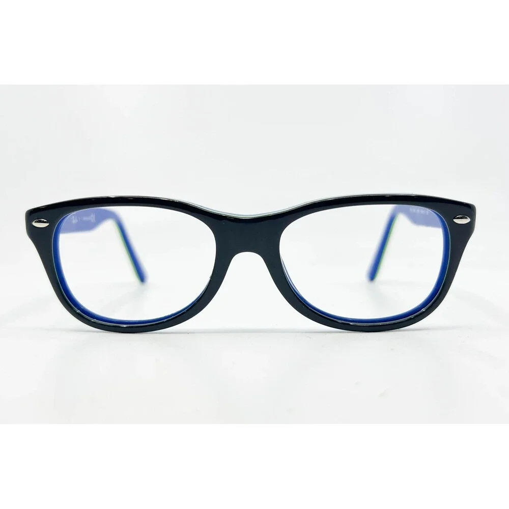 Ray-Ban Eyeglasses Frames Kids Blue Green RB 1544 3600 48-16-130